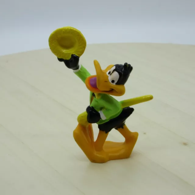 Vintage DAFFY DUCK Figure Cake Topper Looney Tunes Applause 3" PVC 1990