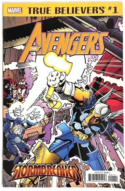 The Avengers Stormbreaker Thor #339 True Believers #1 2019 Marvel Comics Nm