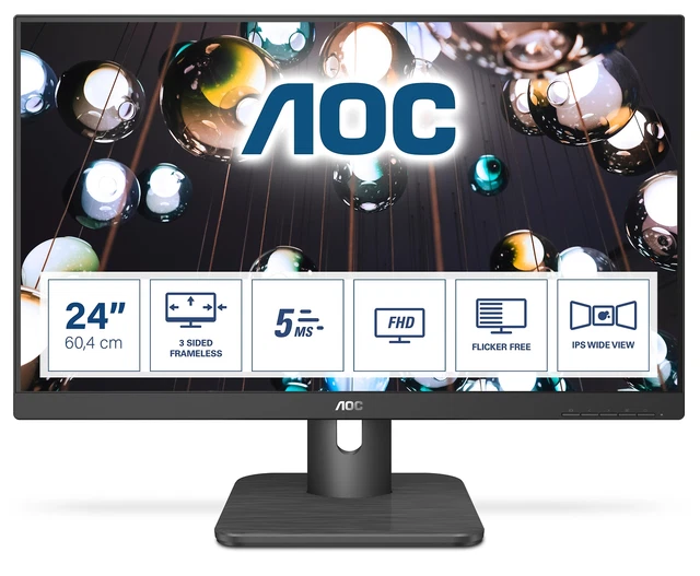 AOC E1 24E1Q Computerbildschirm 60,5 cm (23.8") 1920 x 1080 Pixel Full HD LED S
