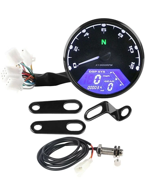 2 en 1 Compteur kilométrique de moto-Compteur de vitesse HB053 2 en 1 Compteur kilométrique de moto-Compteur de vitesse HB053