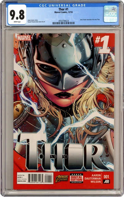 Thor 1A Dauterman CGC 9.8 2014 3954794024 Jane Foster as Thor