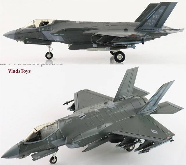 HOBBY MASTER 1/72 F35A Lightning II USAF 58th FS 080746 Eglin AFB FL