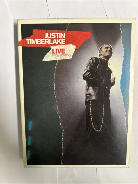 JUSTIN TIMBERLAKE - Live From London - DVD - No Slip Cover $9.95