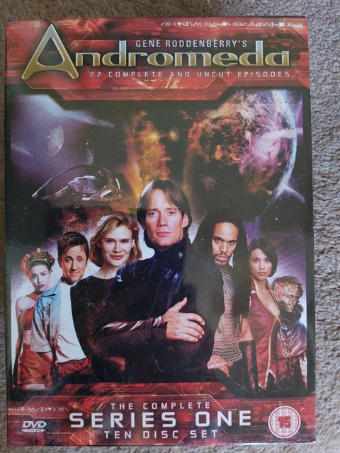 GENE RODDENBERRY'S ANDROMEDA Complete Series 1 DVD 10 Disc Set. Factory ...