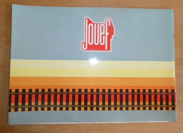 JOUEF Catalogue Plans de réseaux train HO Manuel pratique 1975 2