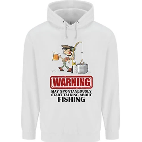 Fishing Warning May Start Talking Funny Childrens Kids Hoodie