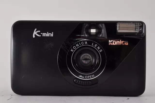 Konica K-mini cámara compacta cámara de película de 35 mm 1 día Envío...