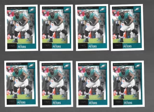 2020 Score Nfl Football Jason Peters Lot Of 10,Philadelphia Eagles