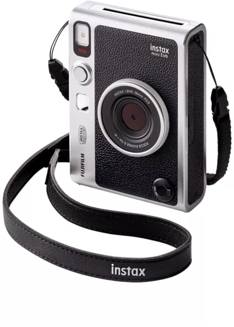 Fujifilm instax mini Evo Hybrid Instant Camera - Black