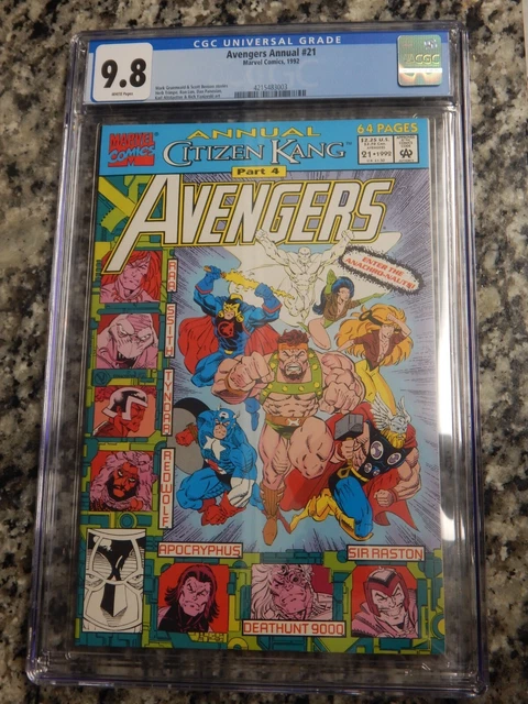 Avengers Annual #21 CGC 9.8 1st app Victor Timely Citizen Kang Anachronauts