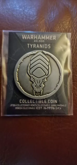 完売 ウォーハンマー コレクタブルコイン Tyranids ウォーハンマー コレクタブルコイン Tyranids