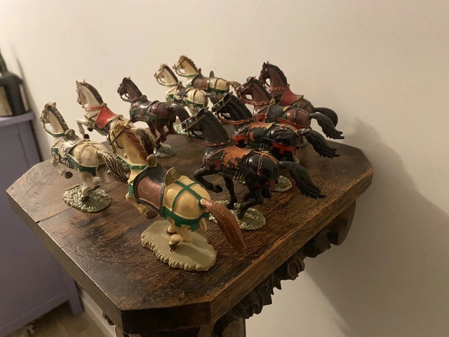 lot cheval Starlux chevaux plastiques