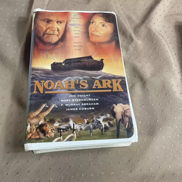 NOAHS ARK VHS Movie Tape VCR Hallmark Bible Story Voight Vintage New $3 ...