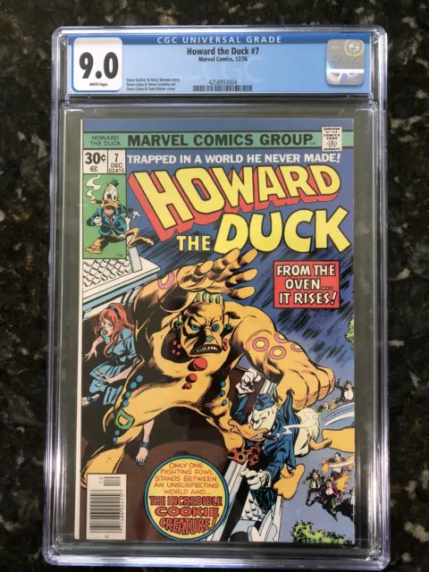 Howard The Duck 7 CGC 9.0 1976 The Cookie Creature - BUY 1, GET $14 OFF ANY 2