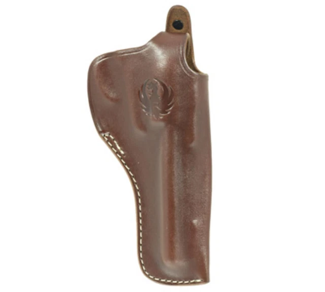 TRIPLE K 740 Deluxe Cartridge Belt - Walnut Oil Finish, 2.5 Inch Wide, Brass Hardware, Holds .45 Cal (X-Large 43-48)