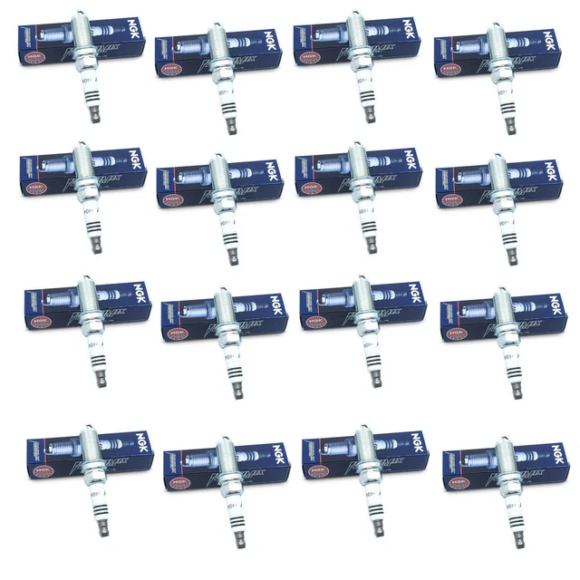 NGK LFR7AIX 2309 NGK Iridium IX Spark Plugs set of 16 Upgrade Colder