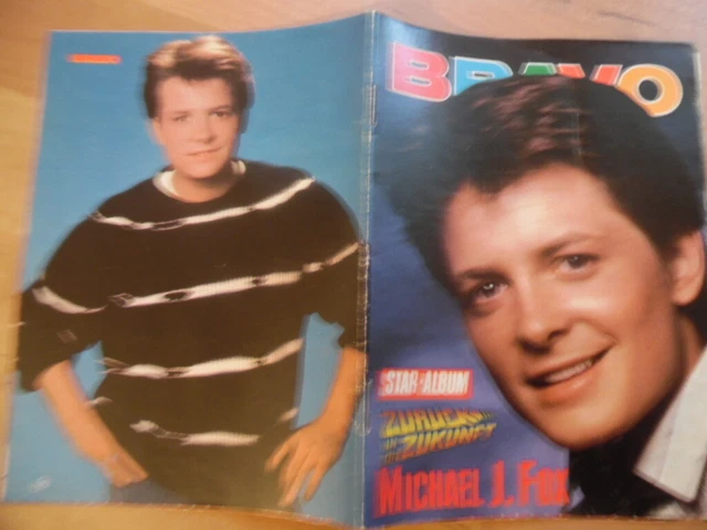 MICHAEL J. FOX Zurück in die Zukunft (1) --- Bravo Star-Album 086