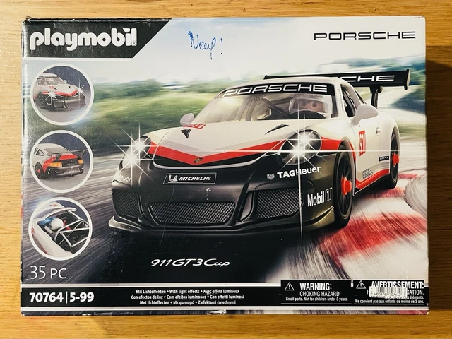 PLAYMOBIL Porsche 911 Gt3 Cup Building Set
