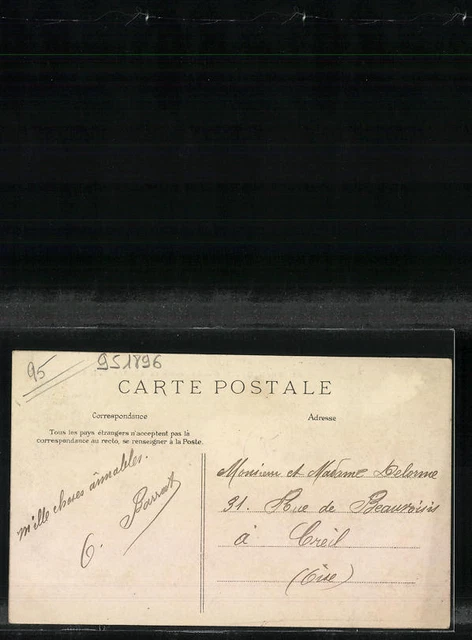 CPA Franconville, Boulevard de la Mairie C. L. C. 1917 2