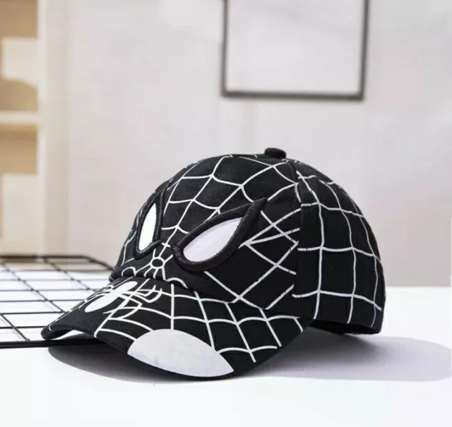 Casquette Spiderman Avengers Enfant Noire