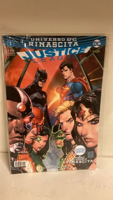 Justice League #1 (#59)- Universo DC Rinascita - RW Lion - CNT10