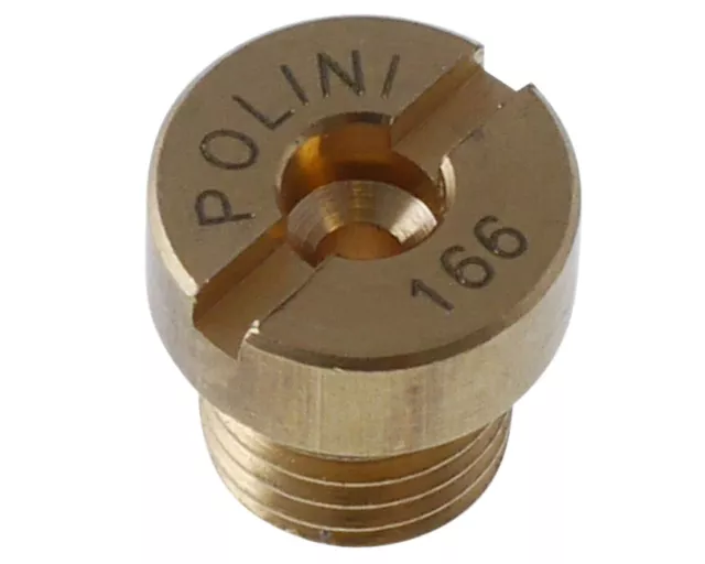 Vergaserhauptdüse POLINI 6mm für Dellorto Vergaser - 166