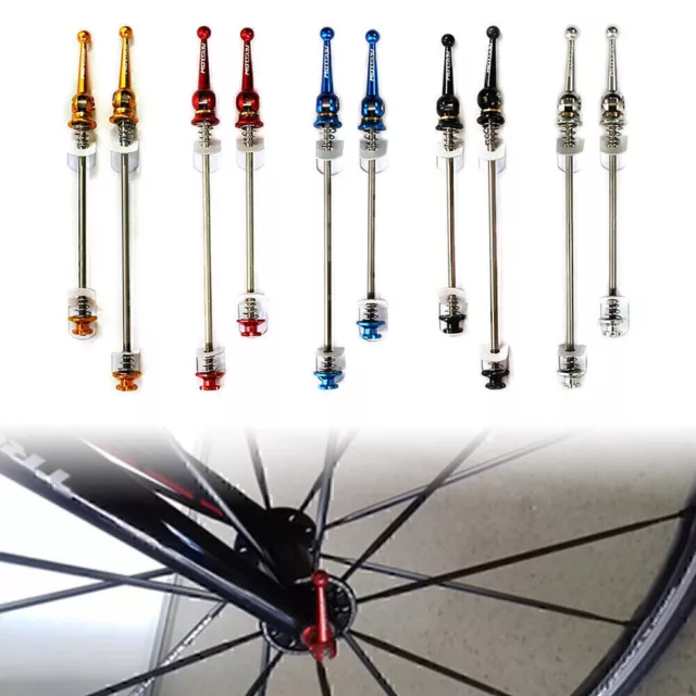 Pro Bicycle Skewers Super Light Titanium Quick Release For MTB Road Bike Skewer