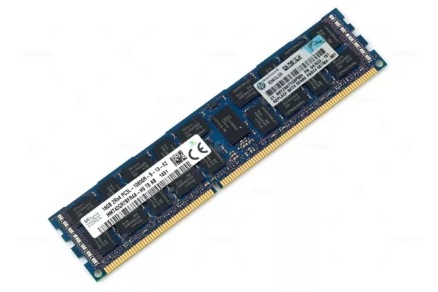 Genuine HP 64GB (4x 16GB) 2Rx4 DDR3 PC3L-10600R 1333MHz ECC REG Server RAM Kit