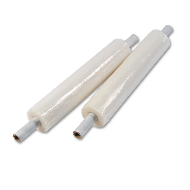 Universal Stretch Film Preattached Handles 20 x 1000, 20mic (80-Gauge) 4pk
