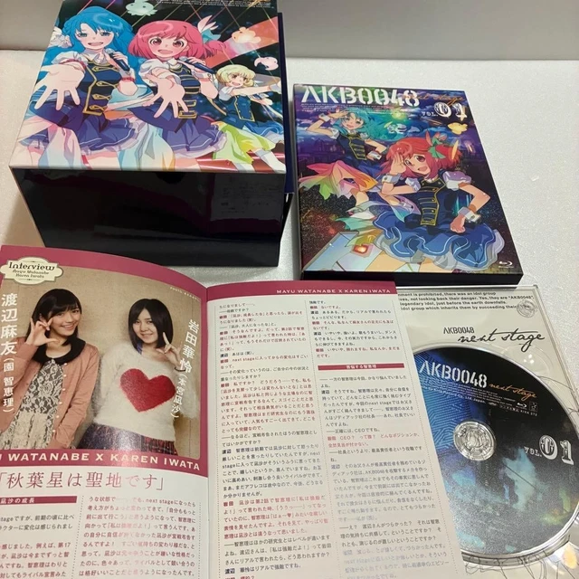 AKB0048 NEXT STAGE Anime Blu-ray Box Set Complete Tested Japan £152.39 ...
