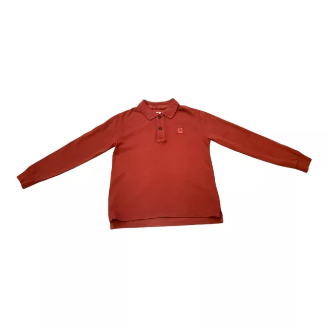 CP company junior long sleeve polo shirt age 8