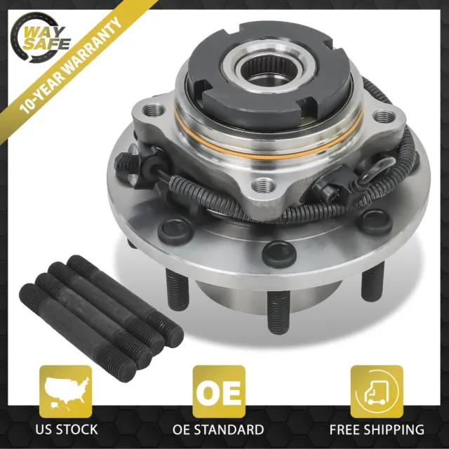 DRW 4x4 Front Wheel Hub Bearings for 1999 - 2004 F-250 F-350 F-450 F-550 SD