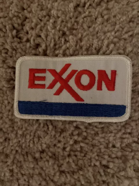 Vintage c.1980s EXXON Gas Station / Service Station Uniform Patch