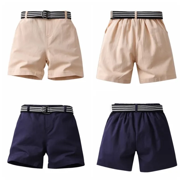 Toddler Baby Boys Shorts Pull-on Cargo Pants Summer Casual Bottom Daily Wear
