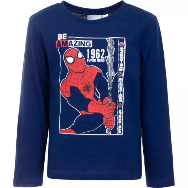 Abbigliamento bambino spiderman maglia maglietta bimbo 3 5 6 7 anni spider man 2