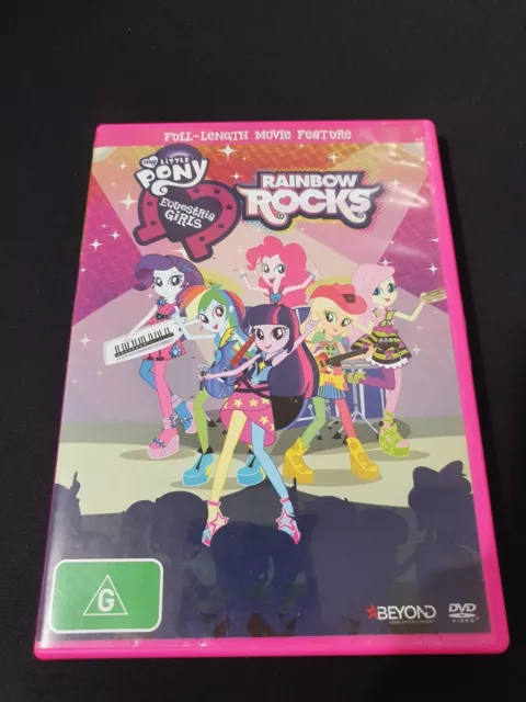 My Little Pony Equestria Girls: Rainbow Rocks Blu-ray (Blu-ray + DVD)