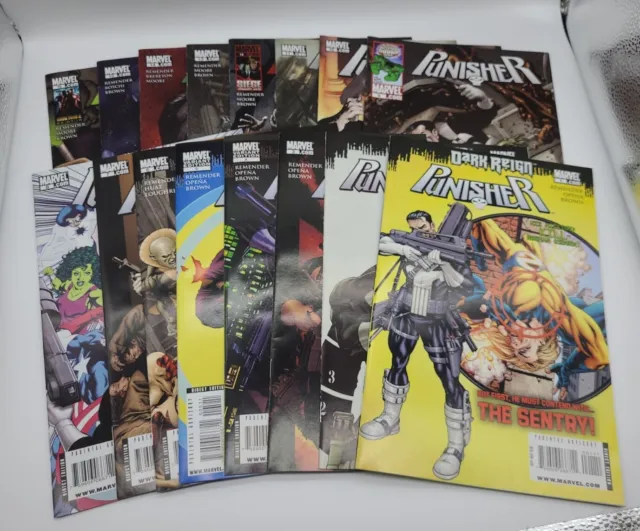 Punisher: Vol.8, Complete Series 1-16 Includes Variants, Marvel Comics (2009-10)