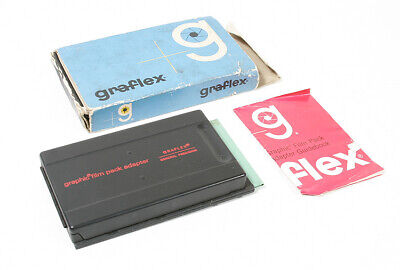 Graflex 2-1/4 X 3-1/4 Graphisme Film Paquet Adaptateur / 140257