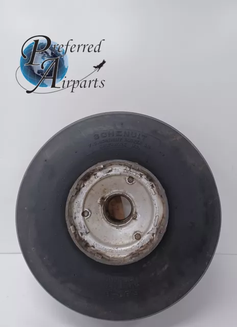 Used Goodyear Aircraft Wheel Assy 6.00-6 511960M-1 and Tire for Display