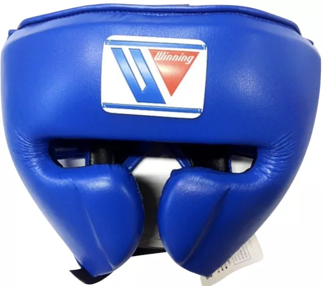 Winning FG-2900 Boxing Headgear - Blue, Size L