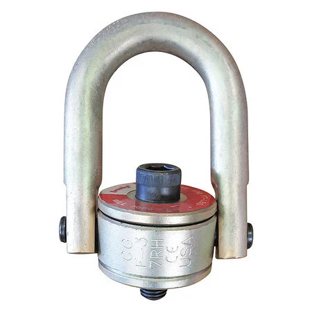 CROSBY 1016986 Hoist Ring,1-1/2-6 Thread Size