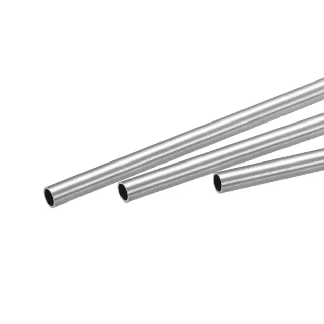 3Pcs 316 Stainless Steel Tube 5mm OD 0.5mm Wall Thickness 250mm Length Pipe