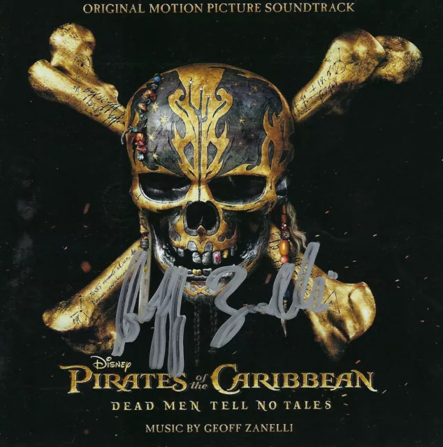 Pirates Of The Caribbean: Dead Man Tell No Tales (2017) Score CD / signed!!
