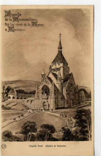 DORMANS - Marne - CPA 51 - Chapel of Reconnaissance on the banks of Marne