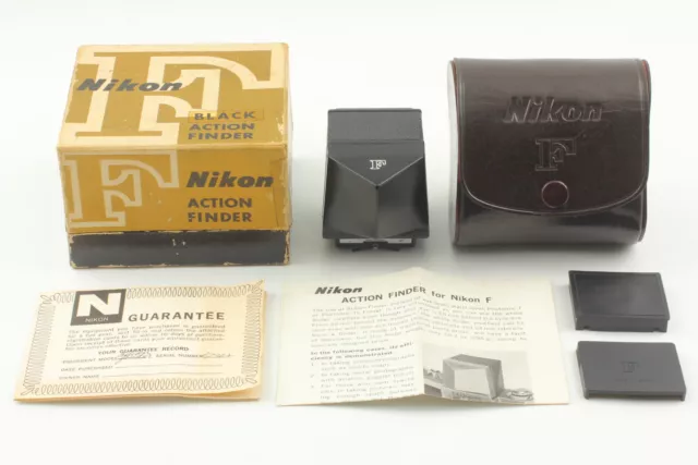 【 près De Mint en Boîte Étui 】 nikon F Action Viseur Noir De Japon