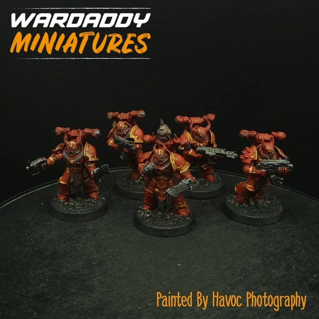 VASHTORR THE ARKIFANE – Warhammer 40K Chaos Space Marines – Figurine Pro Peinte – Neuf