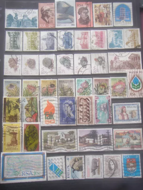 South Africa old postage stamps 47 used