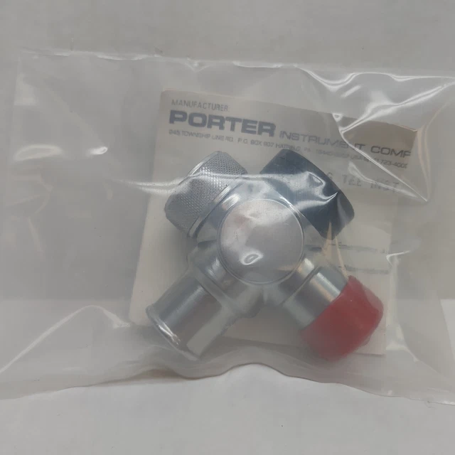 New PARKER Porter Oral Surgery Threaded Bag Tee for MXR Nitrous System P1407A