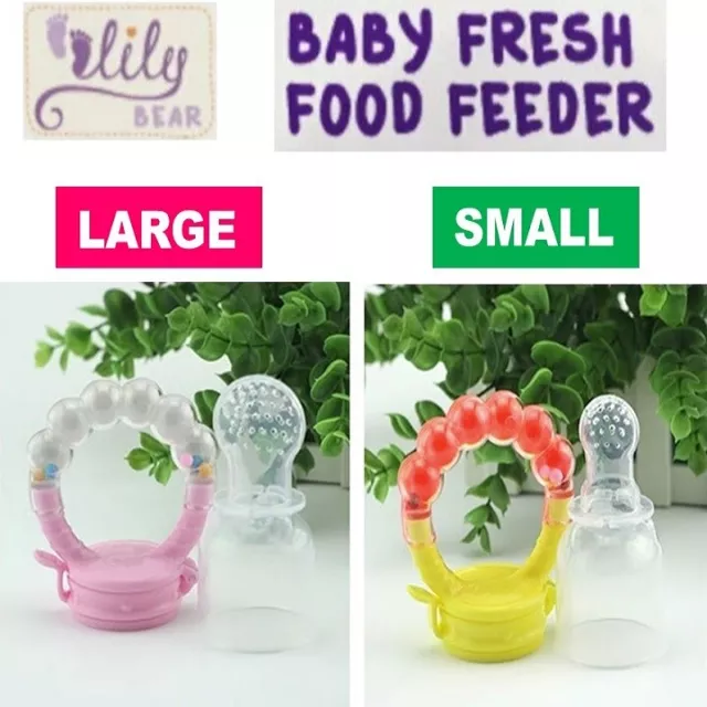 Baby Feeding Dummy Nibbles Fresh Food Fruit Feeder Weaning Nutrition Pacifier UK