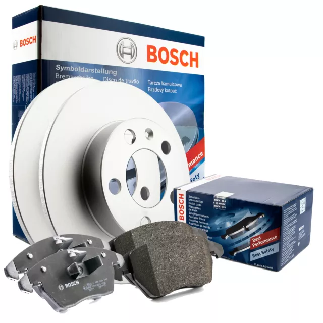 BOSCH 2x BREMSSCHEIBEN + Beläge Renault Twingo I Ø238mm Vorn VOLL